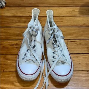 White high top converse